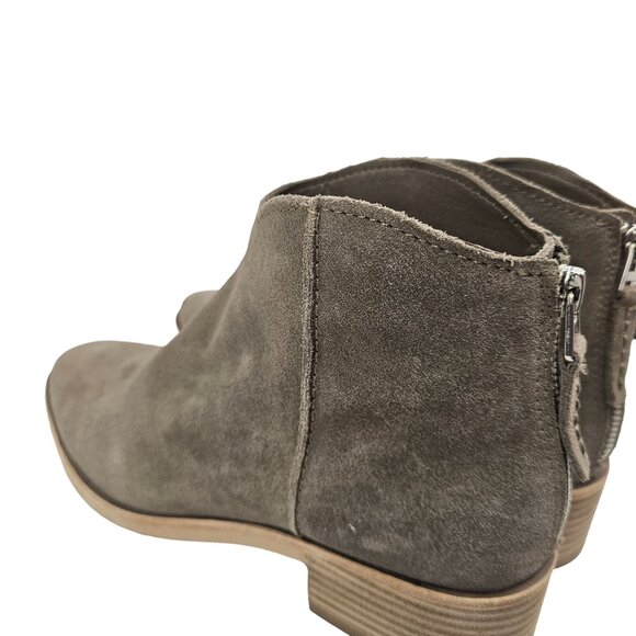Dolce Vita Women's Taupe Suede Tucker Ankle Boots Size 9.5 - Picture 9 of 13